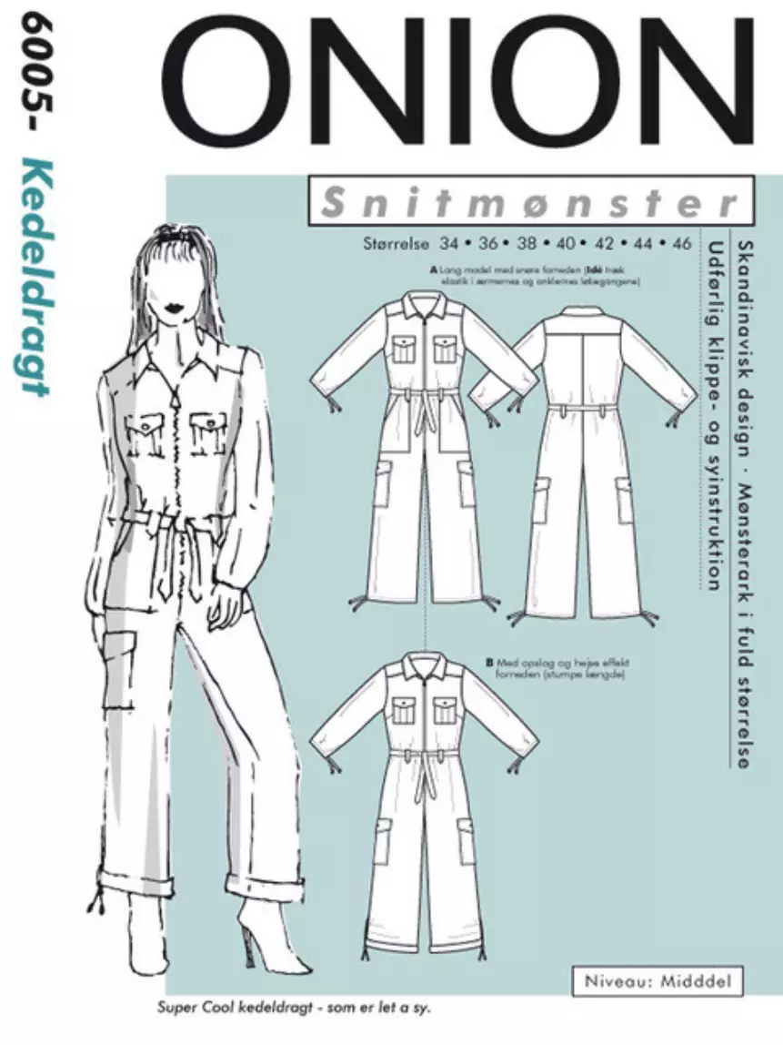 Kjeledress - 34-36 - Onion 6005