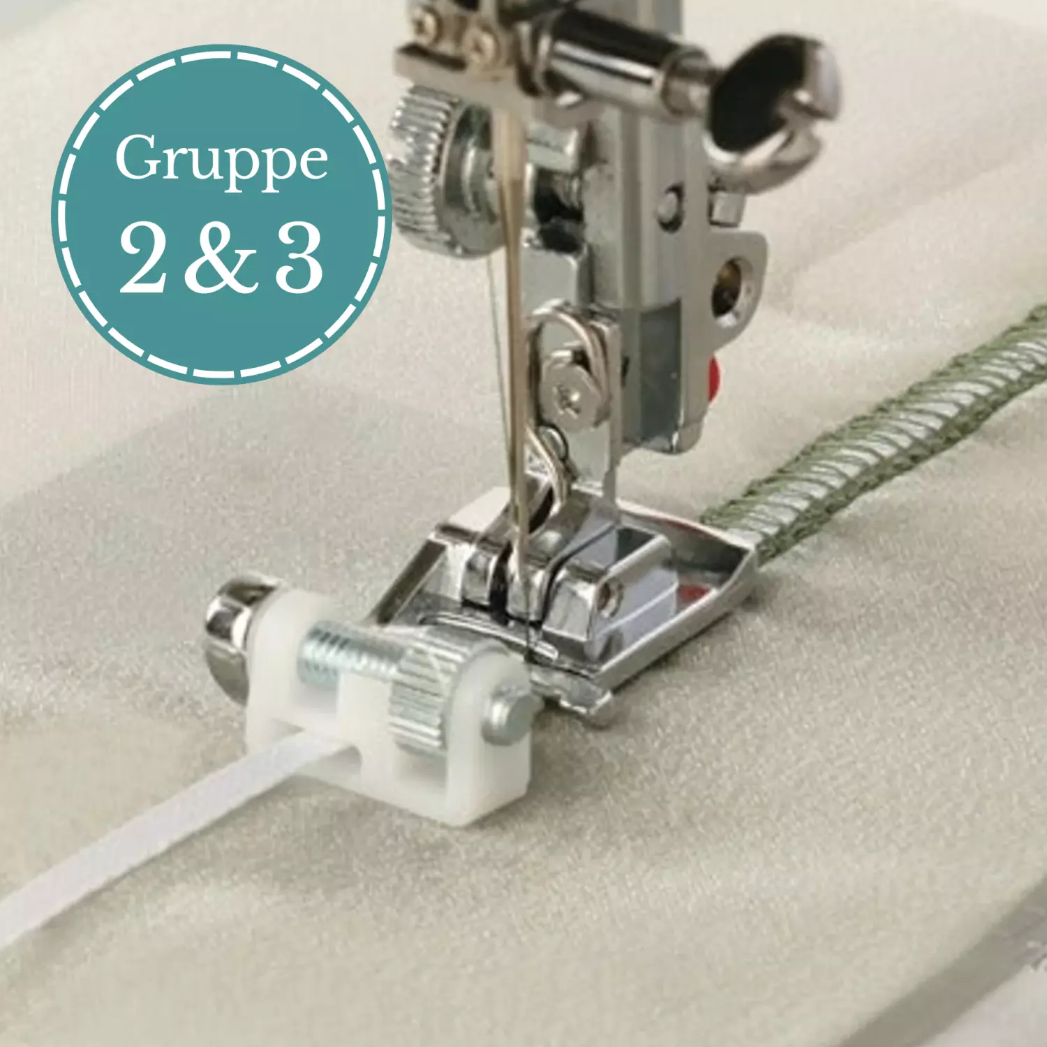 Bånd & paljettfot - gruppe 2 & 3 - Janome