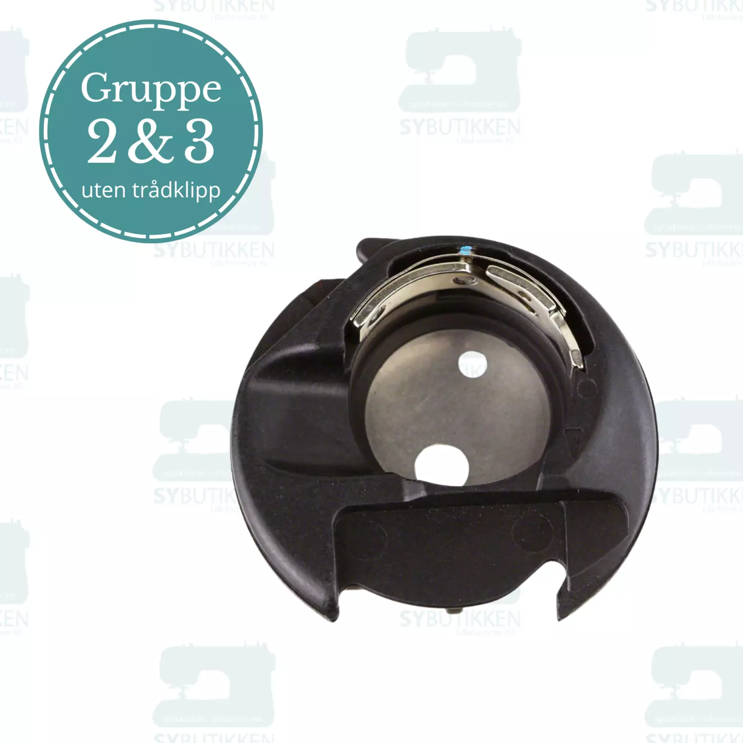 Spolehus til quilting - Blåmarkert - Uten trådklipp - Gruppe 2 & 3 - Janome