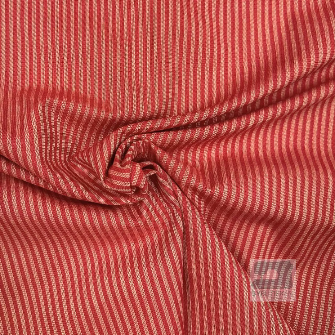 Rødstripet - Nordsø 2750-034 - Vevd bomull