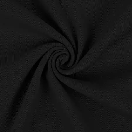 Sort fv.069 - Økotex - Twill