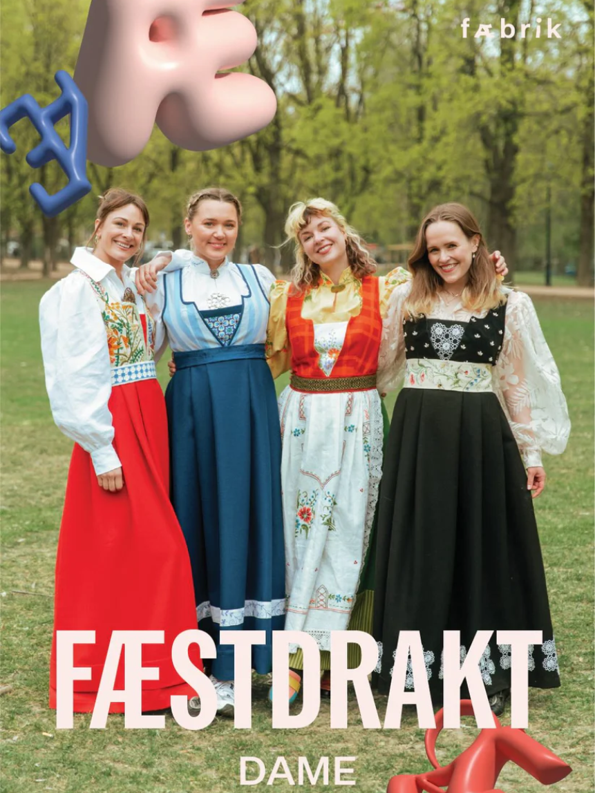 Festdrakt dame - XXS-3XL - Fæbrik