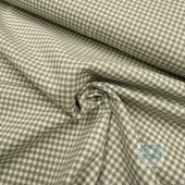 Lys grønn/Off-white col.682 – Gingham – Bomull