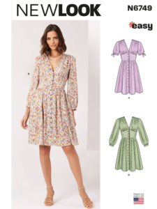 Kjole - 32-42 - New Look n6749