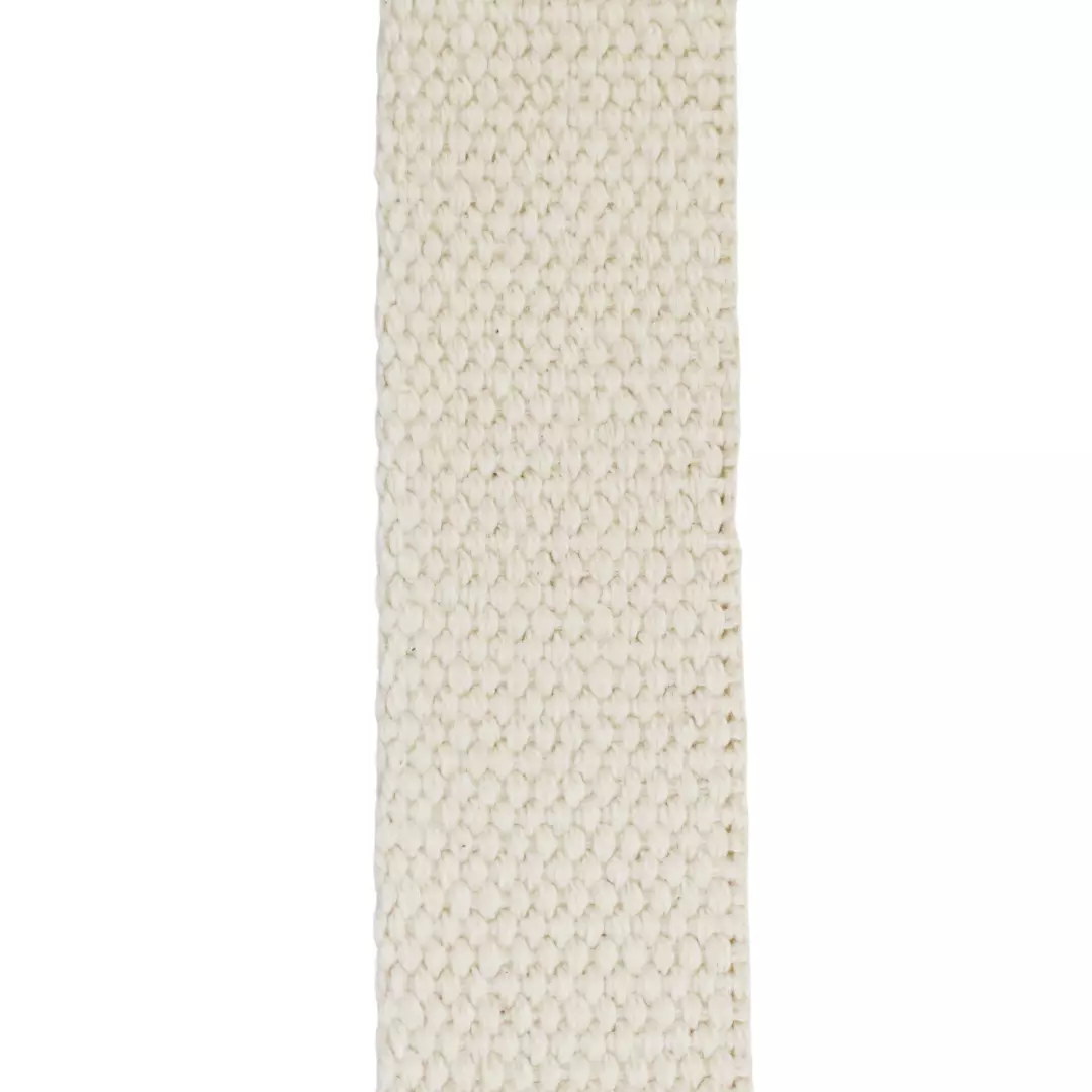 Ecru fv.01 – 40mm – Bomull - Gjordebånd