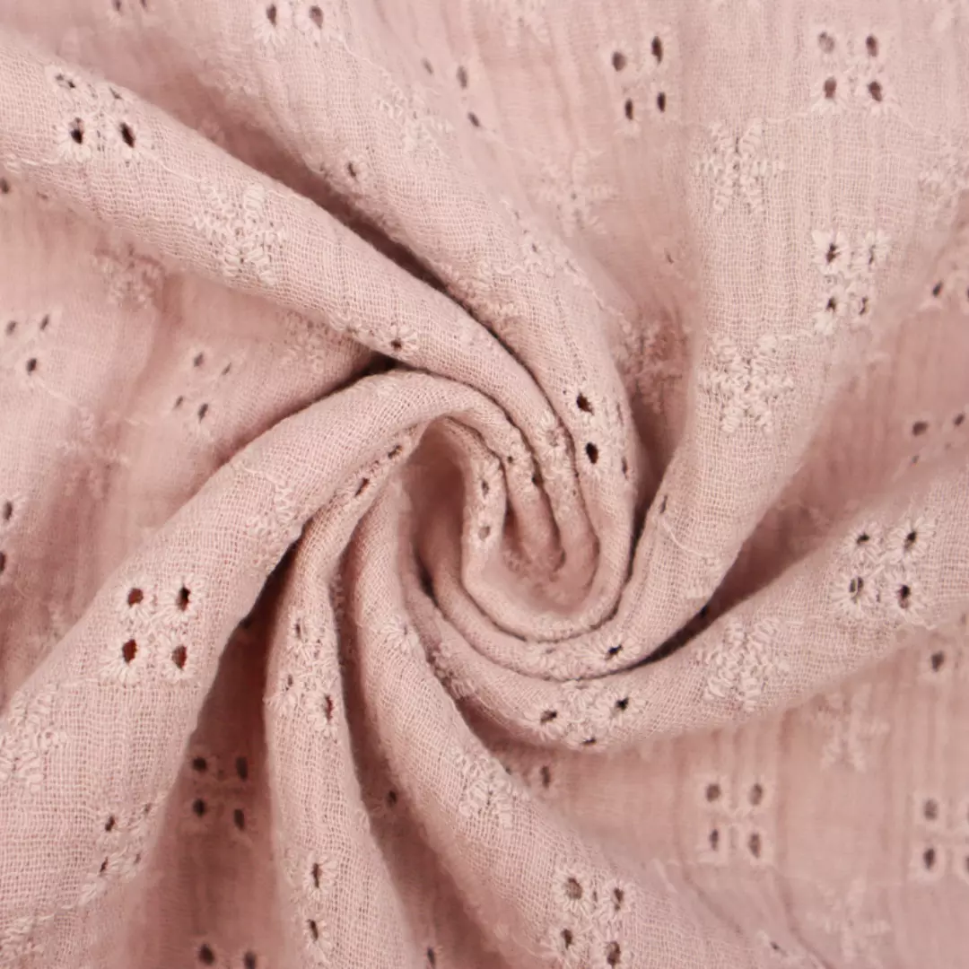 Old rose 0012 – Bambino Embroidery – Bomull