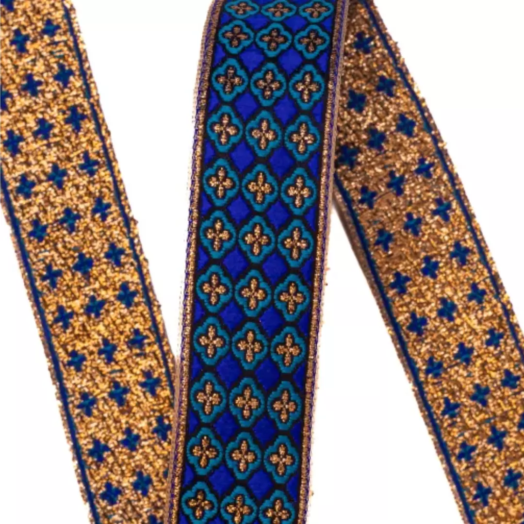 Golden Blue – 3cm – Fantasy Ribbons