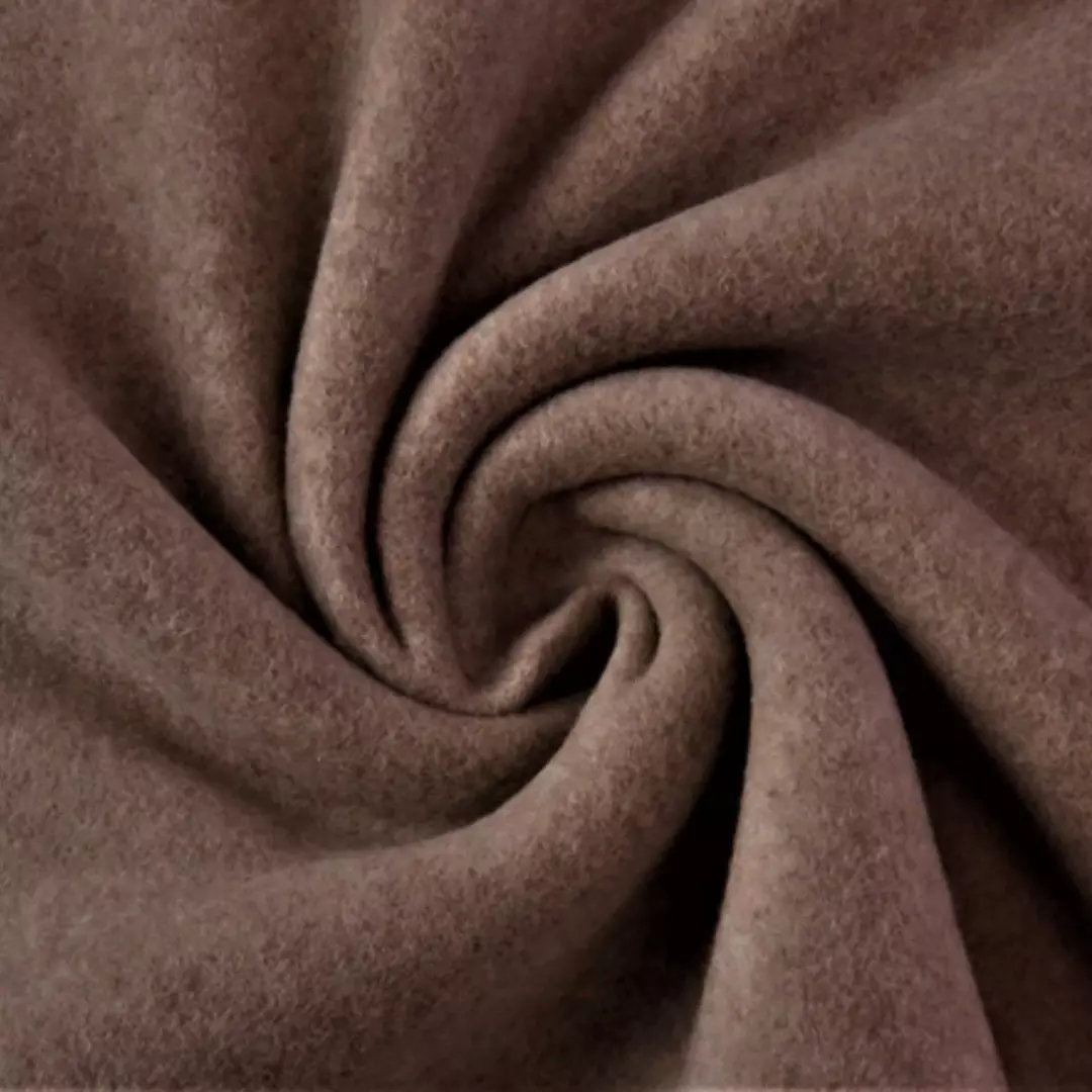 Brun fv.1353 – økotex- Bomullsfleece