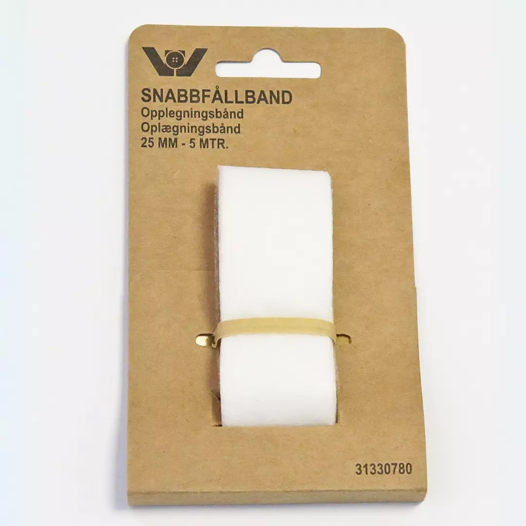 Oppleggsbånd - 25mm/5 mtr