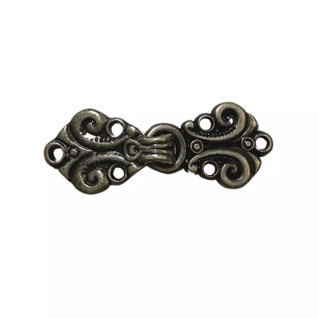 Hektelås Kristine – Tinn – 45 mm