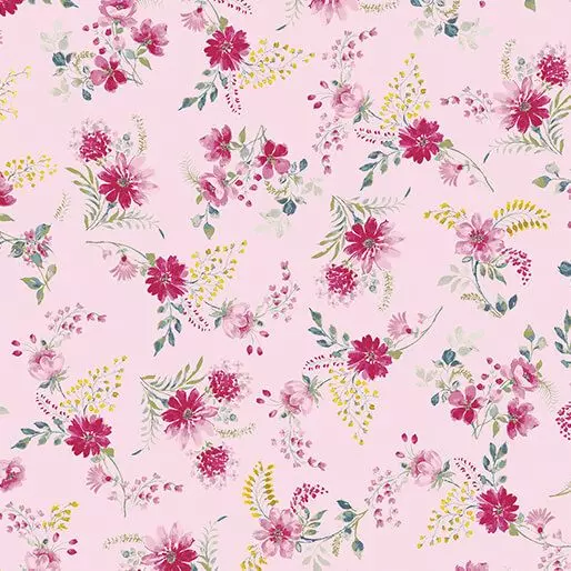 Spray Floral Rose - French Meadow