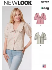 Bluse - 30-42 - New Look 6707