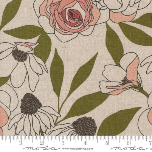 Mochi Linen 11550 11L - Botany - Bomull/lin