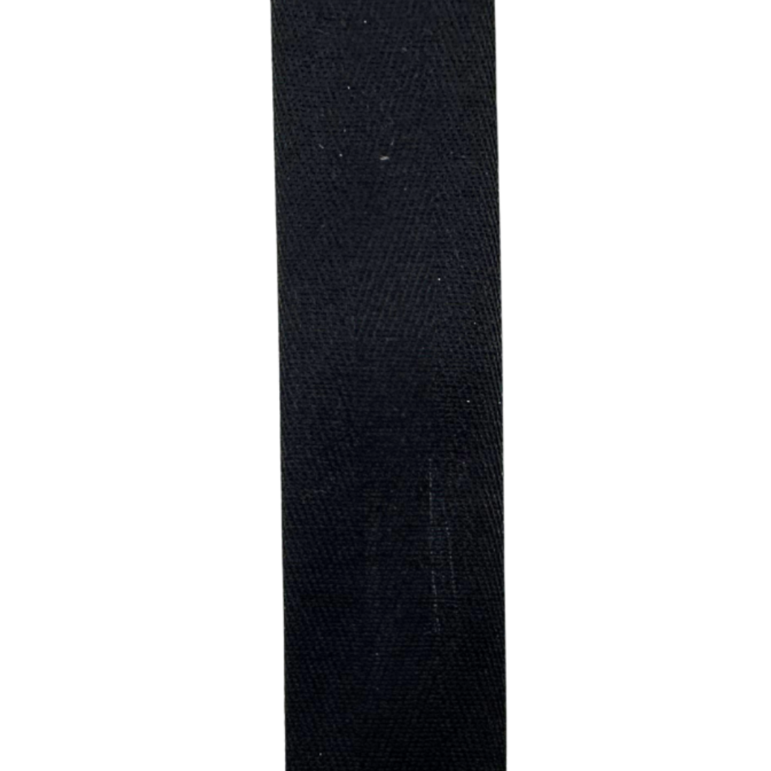 Vevet bånd - 40mm - Sort - Syntetisk