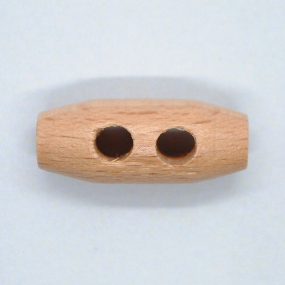 Dufflecoat knapp 30mm – Bøk