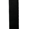 Gjordebånd – 40mm – Sort – Bomull
