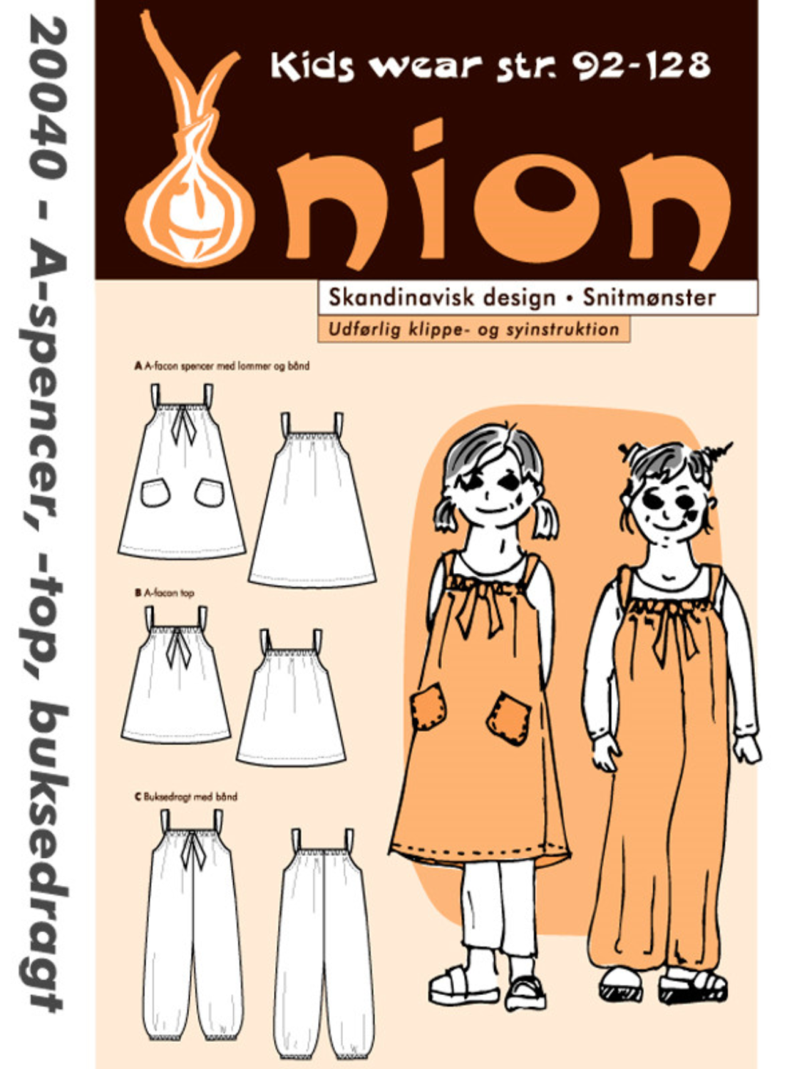 Kjole, topp & buksedrakt - 92-128 - Onion 20040