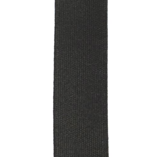 Sort - 40mm - Elastikk