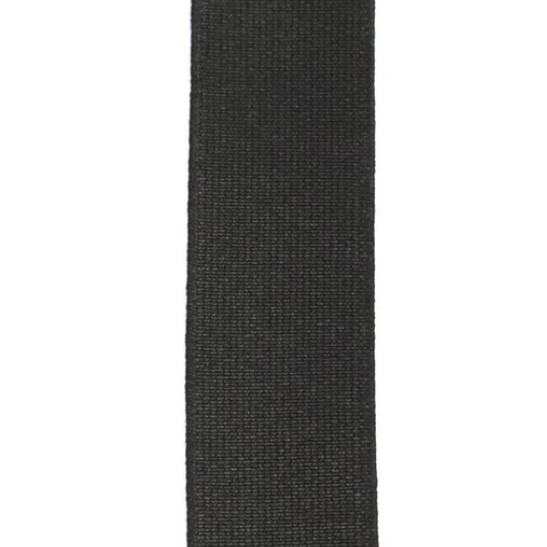 Sort - 40mm - Elastikk