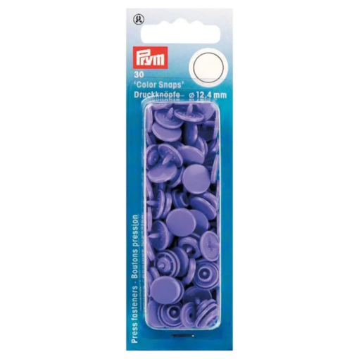 Prym Trykknapper – 12,4mm – Lavender