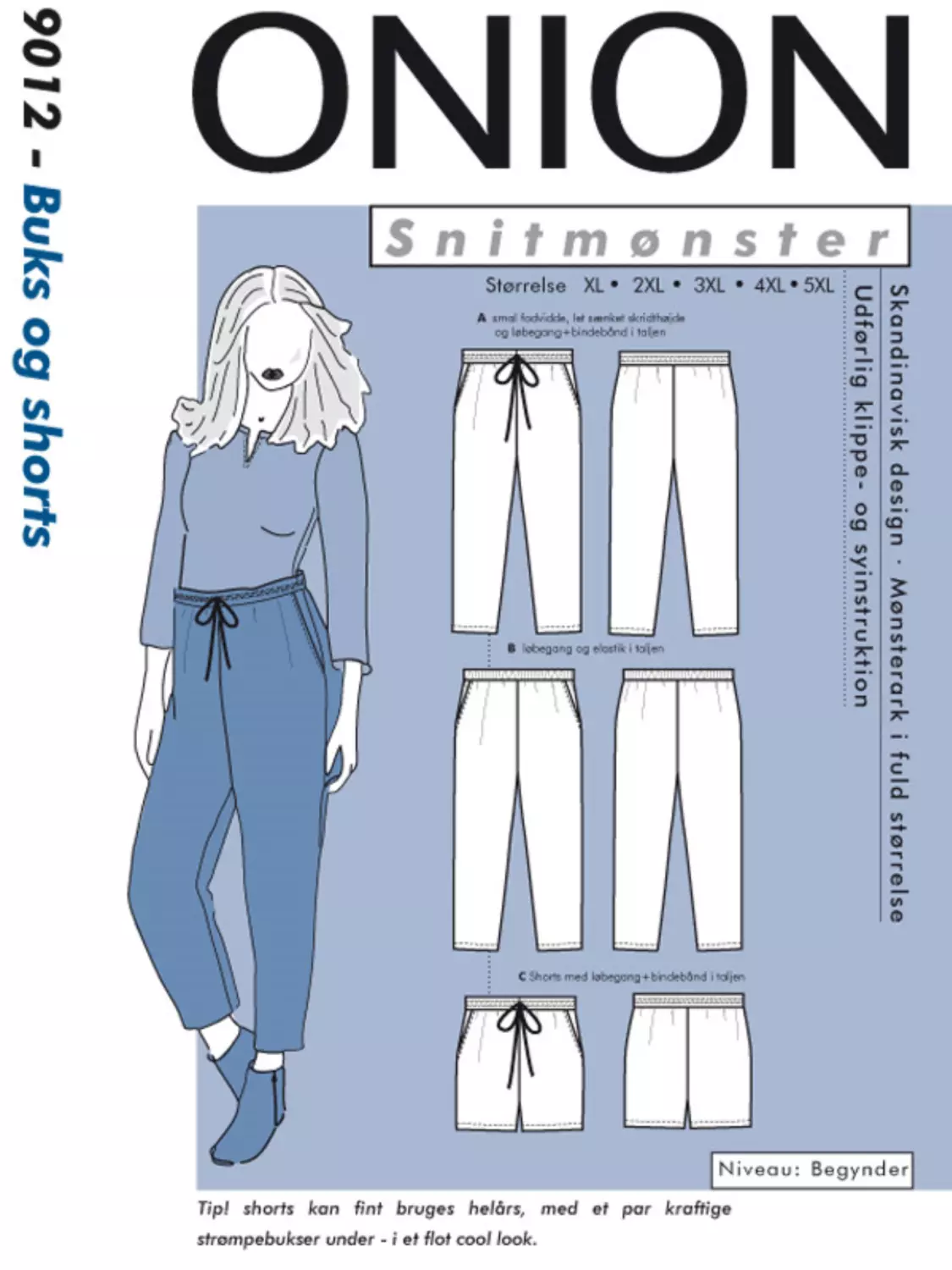 Bukse & shorts – XL-5XL – Onion 9012