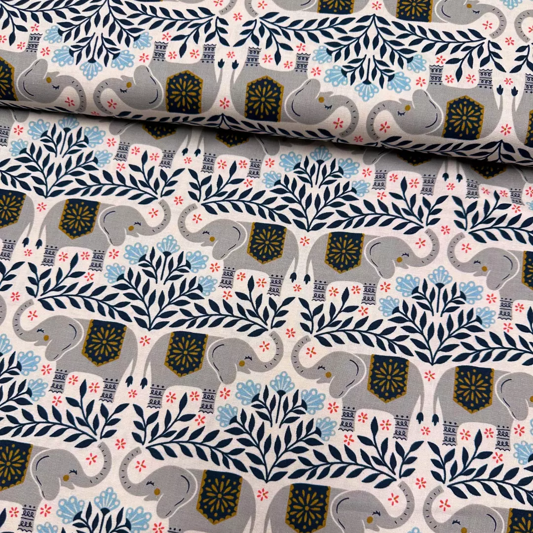 Happy Elephant - Savanna - Bomull