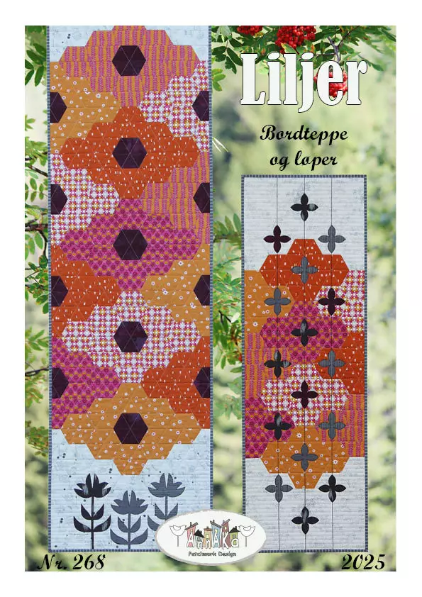 Liljer - Bordteppe & løper - AnnAKa