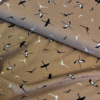 Brun m/ fugler 054 – Økotex – Bambus