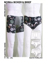 Borka bokser & brief - XS-4XL - Ida Victoria