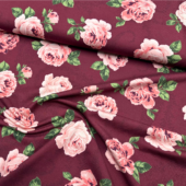 Roser fv.348 - Økotex - French Terry