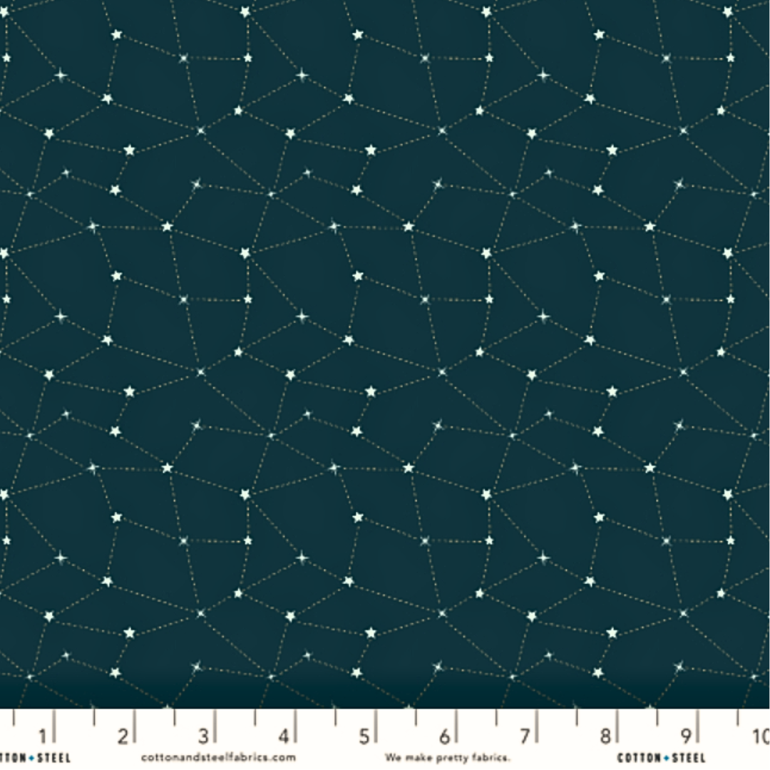 Starry Night 3 - Savanna - Bomull