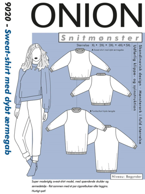 Sweatshirt - XL-5XL - Onion 9020