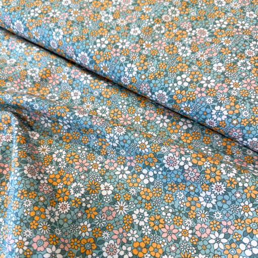 Blomster 024 – Økotex – Bomullspoplin