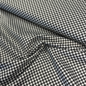 Checks, Black & White - Deja Brew - Bomull