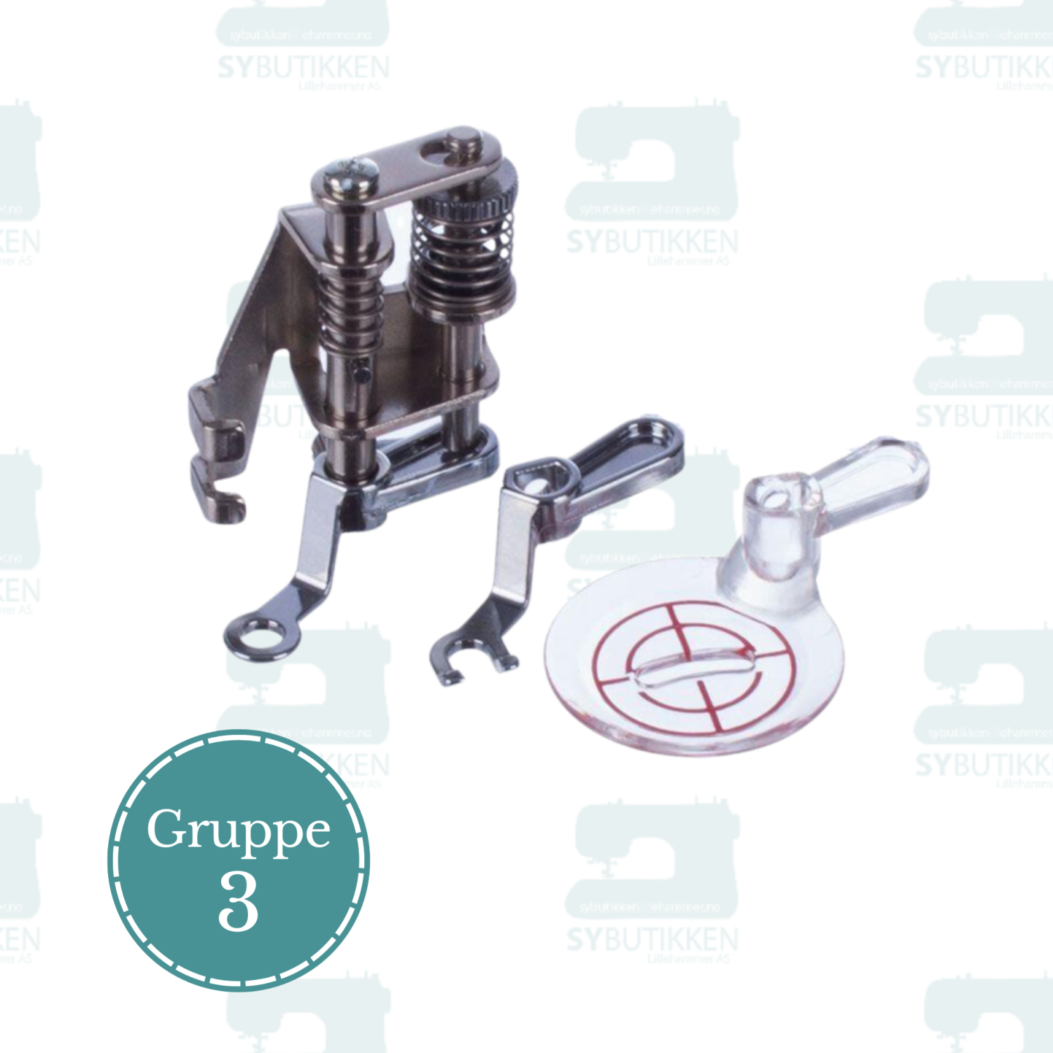 Frihåndsquiltefot 3-i-1 - Gruppe 3 - Janome