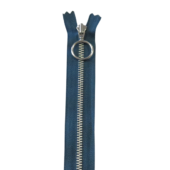 20cm/4mm – Marine – Metallglidelås m/ring