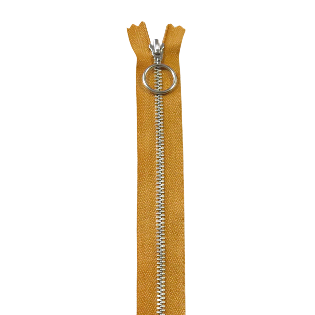 35cm/4mm – Karry – Metallglidelås m/ring