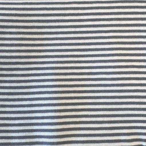 Lysgrå & grå striper - 50cm - Ribb