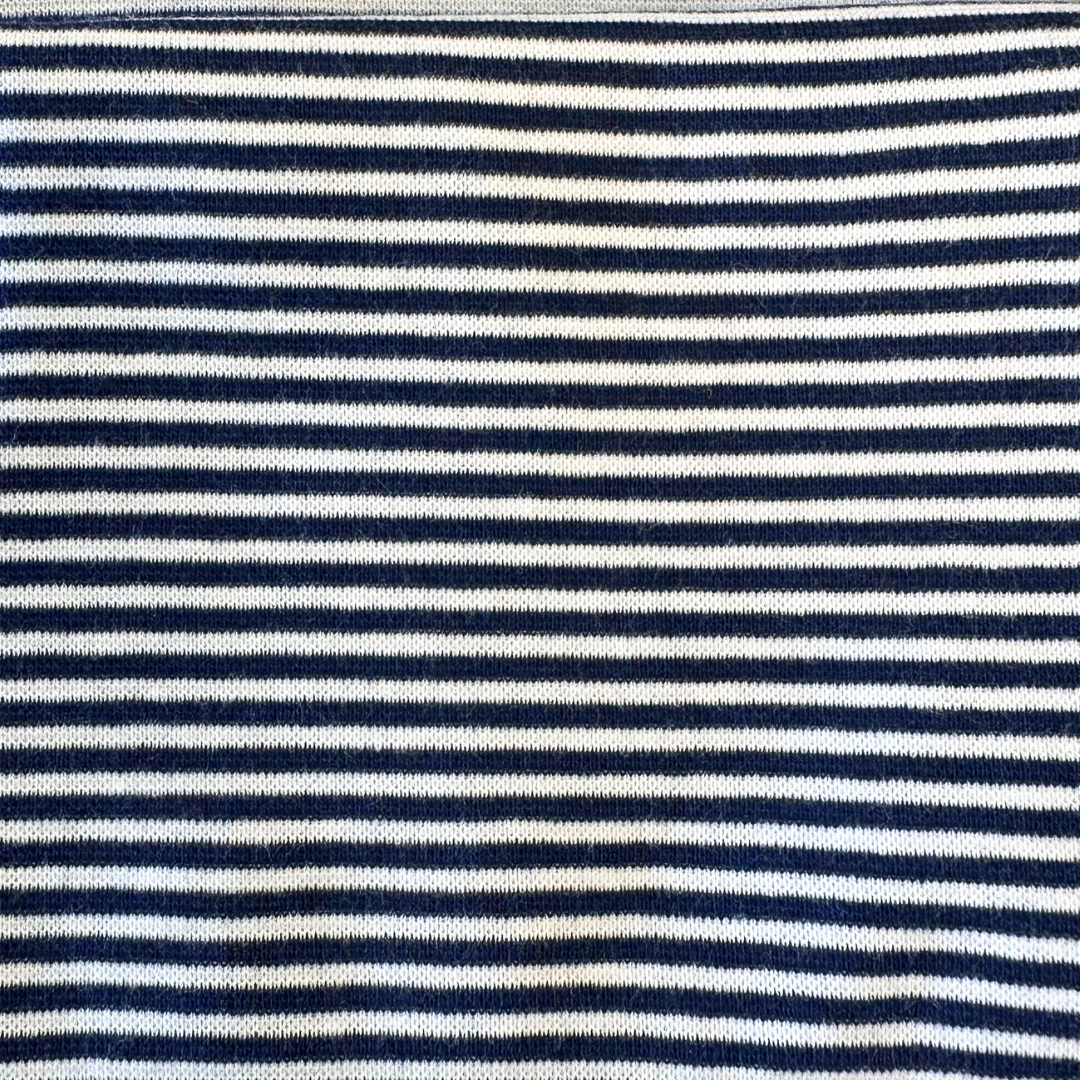 Marine & hvite striper – 50cm – Ribb