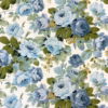 Rose 659 - Blue Collection - Precut 30cm - Bomull