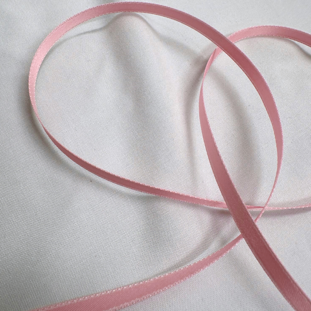 Rosa fv.225 – 6mm – Satengbånd