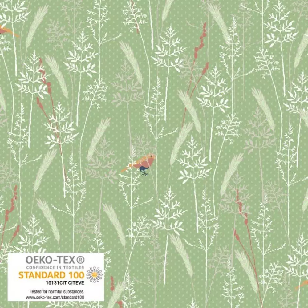 Grass and Bird 928 – Magic Grows – Bomull