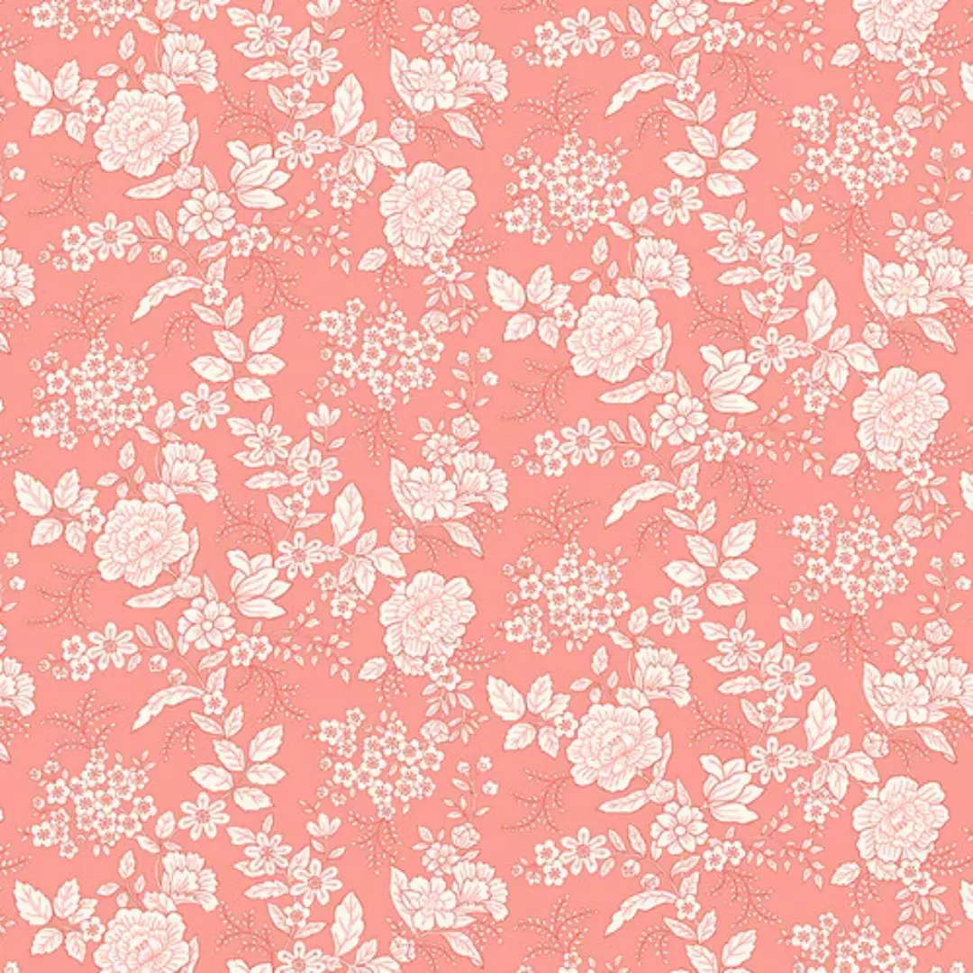 Floral Pink 120 – Tranquility – Bomull