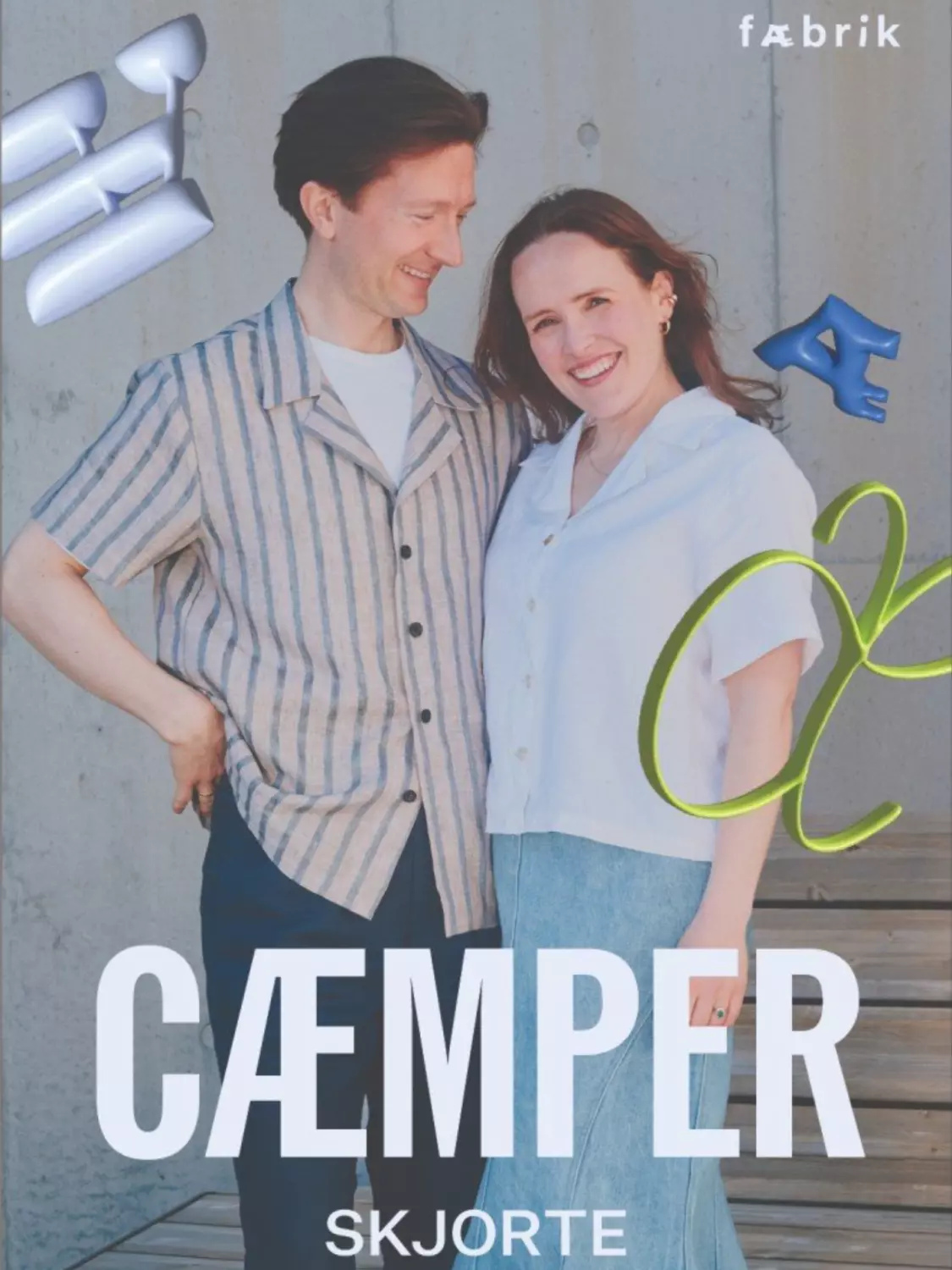 Cæmper - Unisex skjorte - XXS-3XL - Fæbrik