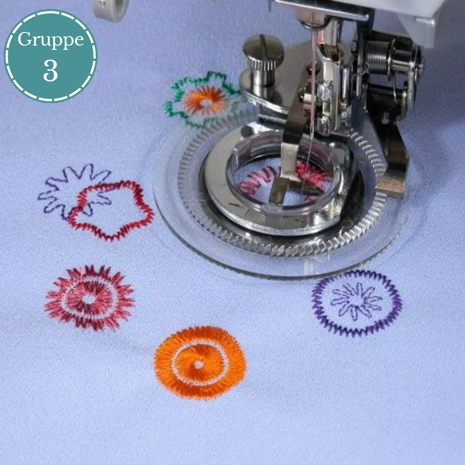 Flower Stitcher - Gruppe 3 - Janome