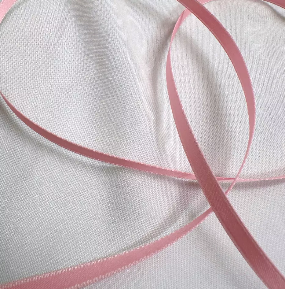 Rosa fv.225 – 10mm – Satengbånd