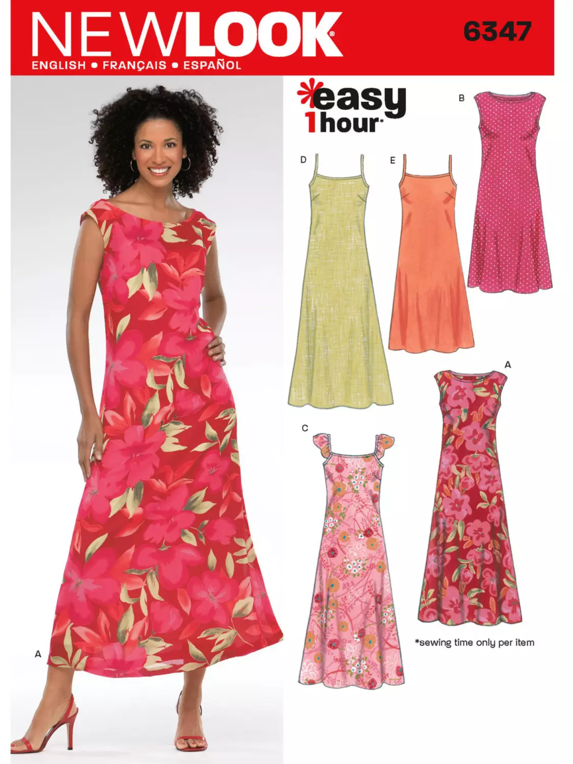 Kjole - 36-48 - New Look 6347