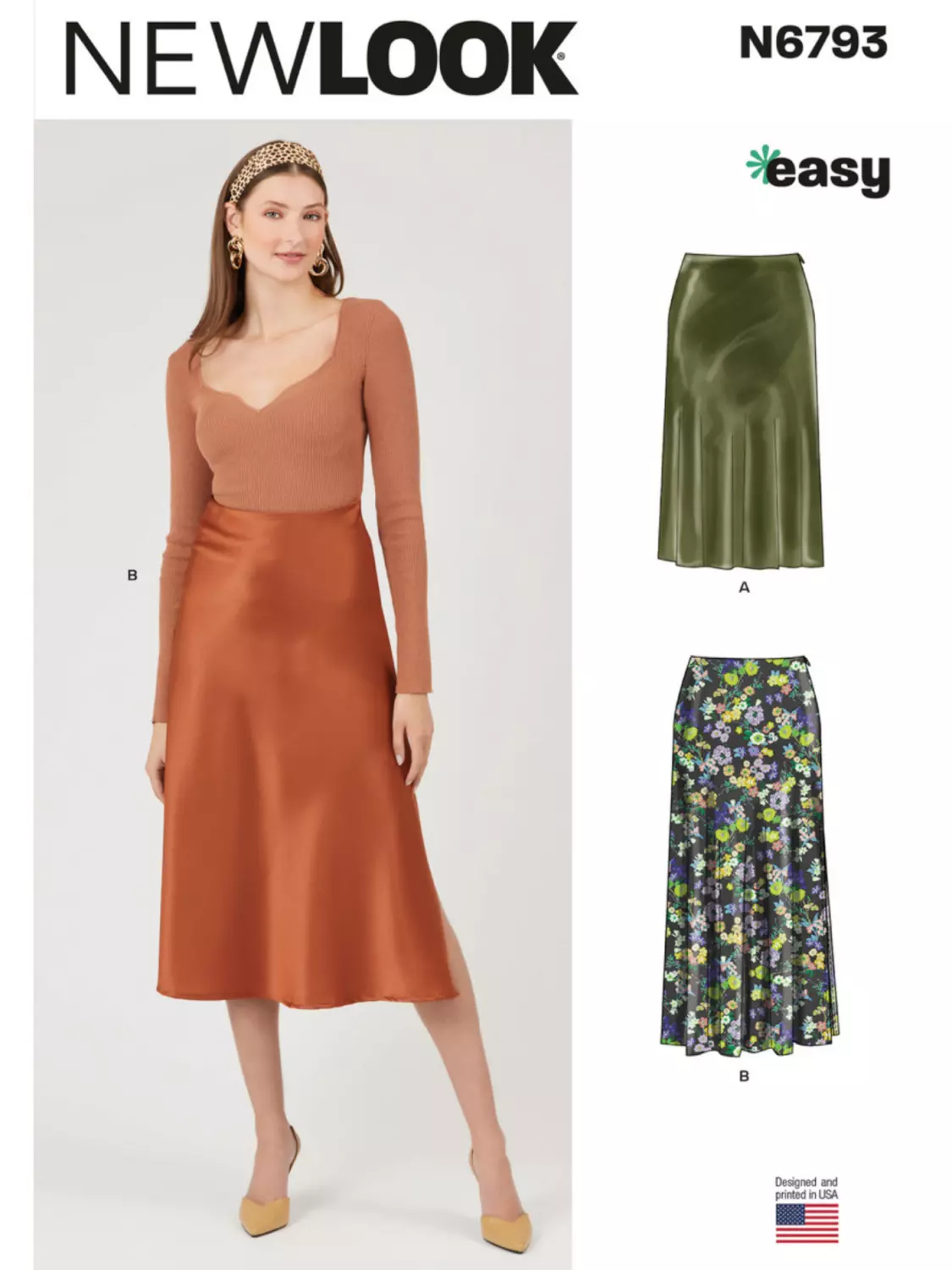 Skjørt – 32-44 – New Look n6793