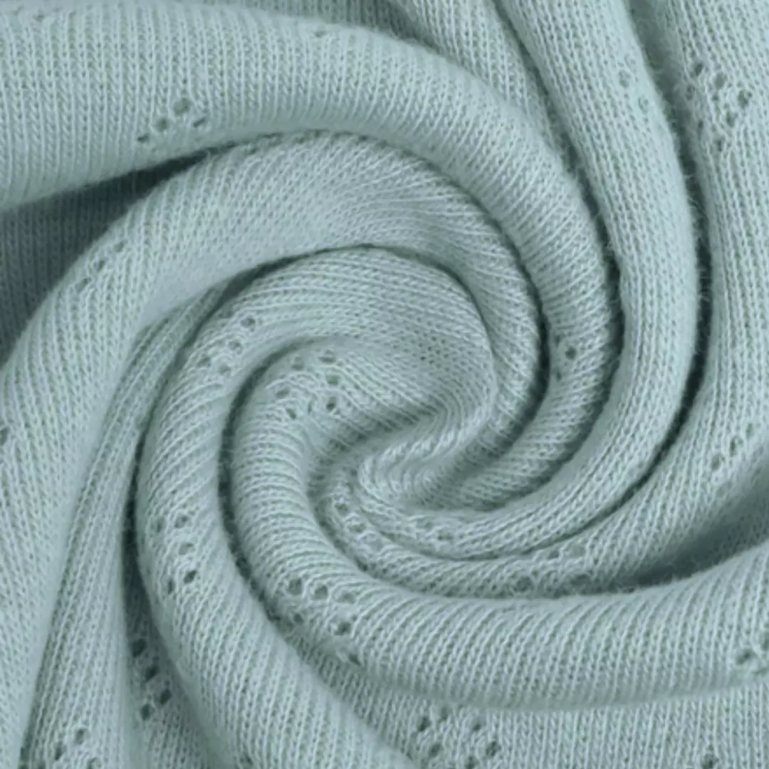 Dus Mint 426 - økotex - Pointelle bomullsjersey
