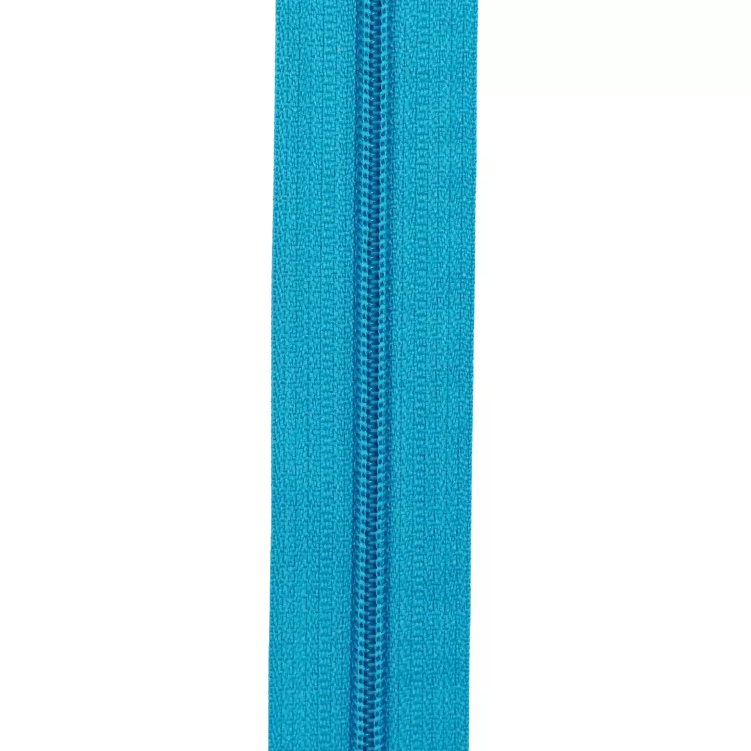 Turkis – Glidelås 6mm – metervare